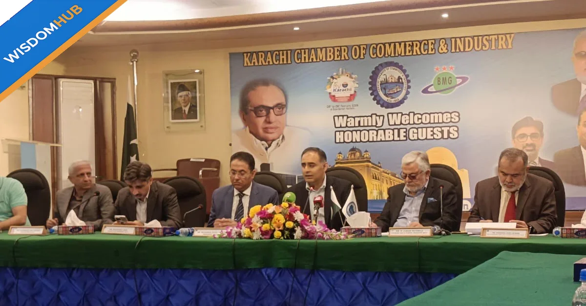 State Minister Bilal Azhar Kayani Outlines Economic Recovery and KCCI Support
