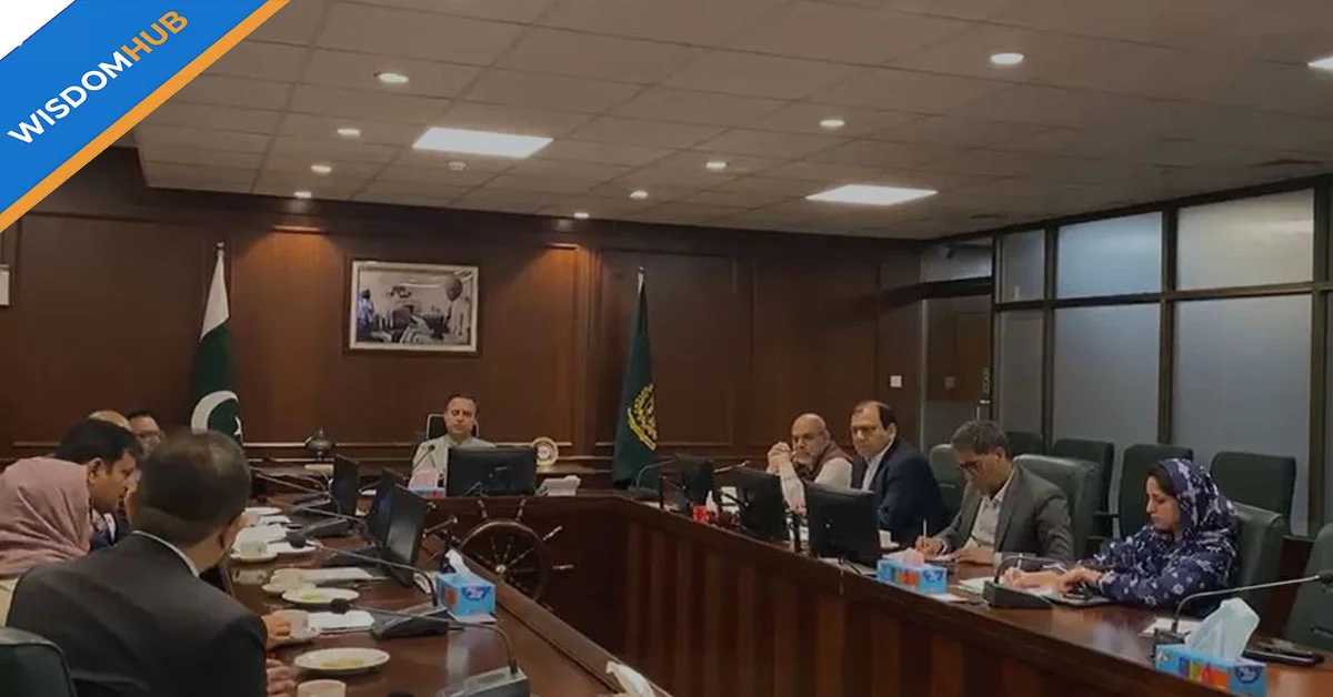 Minister Junaid Anwar Chaudhry Discusses Port Reforms and New Energy City Project